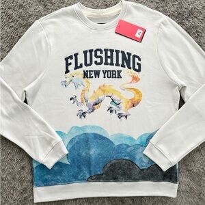 New! Men’s Blind Rooster Flushing New York sweatshirt. Size XL.